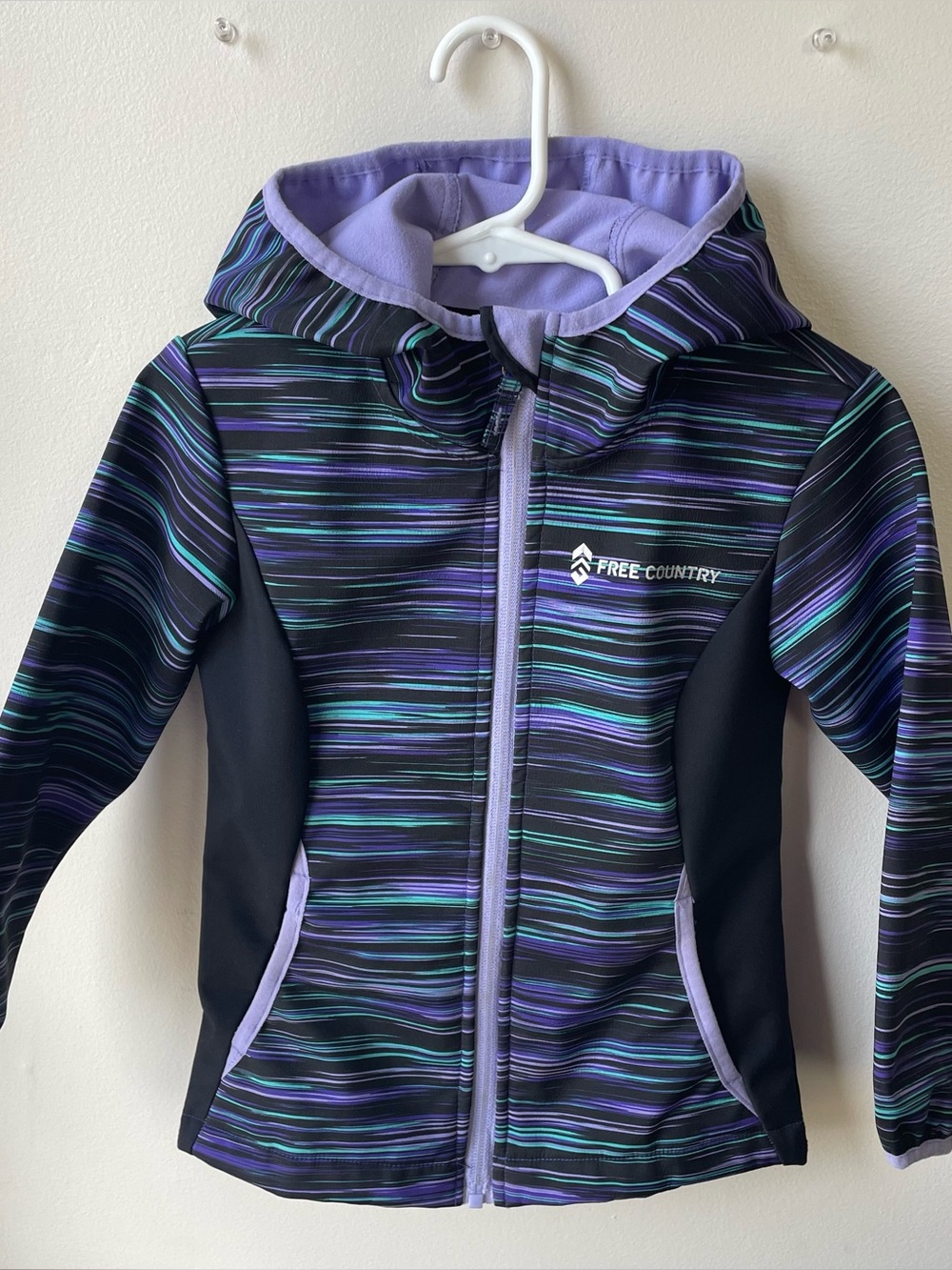 Free Country Girls Hiking Windbreaker Jacket 4T (S)